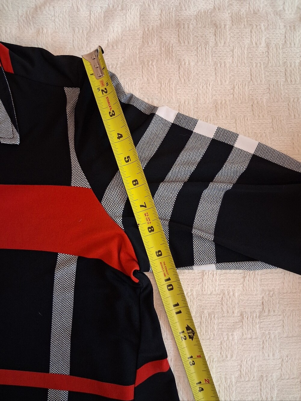 Joseph Ribkoff Plaid Tunic - Picture 5 of 6